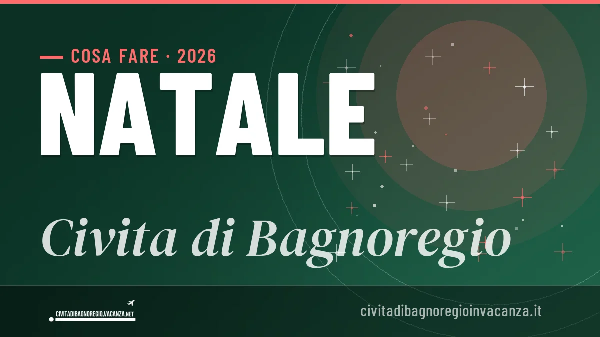 Natale 2026 a Civita di Bagnoregio: ristoranti, dove mangiare, eventi