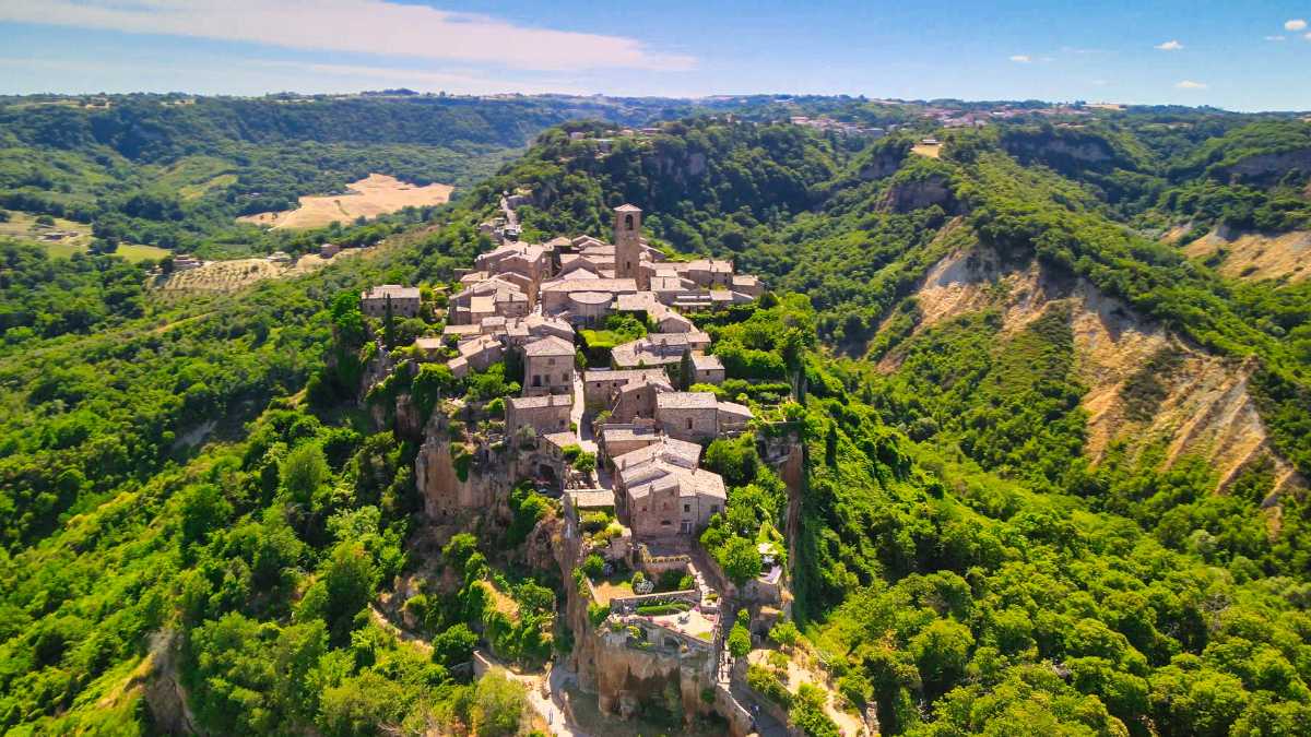 Attività per famiglie con adolescenti a Civita di Bagnoregio